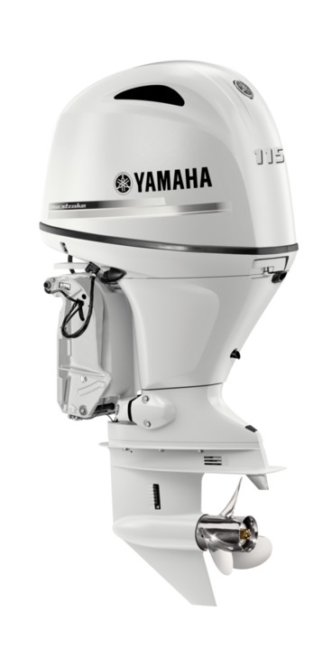 Yamaha Pearlescent White 4 Stroke 115hp Long Shaft EFI OUTBOARD FOR SALE