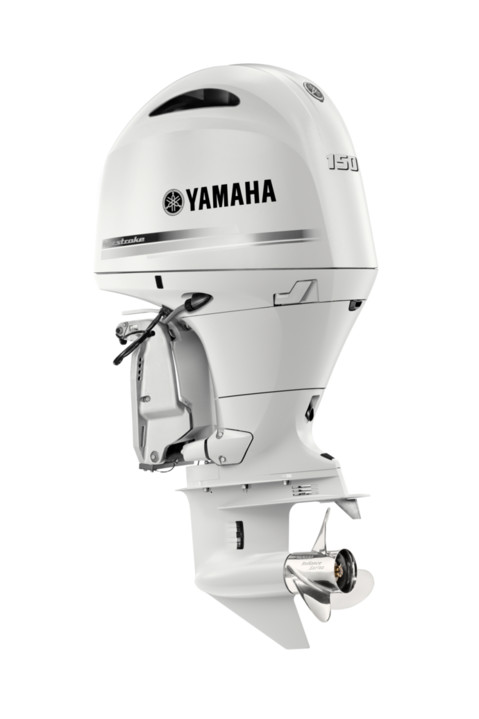 Yamaha Pearlescent White 4 Stroke 150hp Extra-Long Shaft EFI OUTBOARD FOR SALE