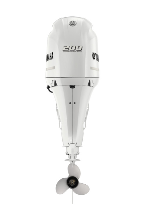 Yamaha Pearlescent White 4 Stroke 200hp Extra-Long Shaft EFI OUTBOARD 2022