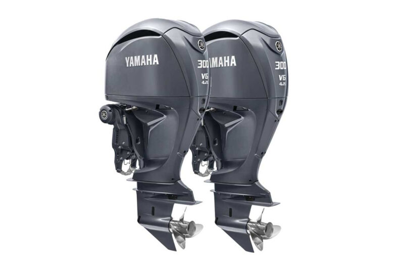 Twin Yamaha 300hp DEC Outboards | F300UCB & LF300UCB