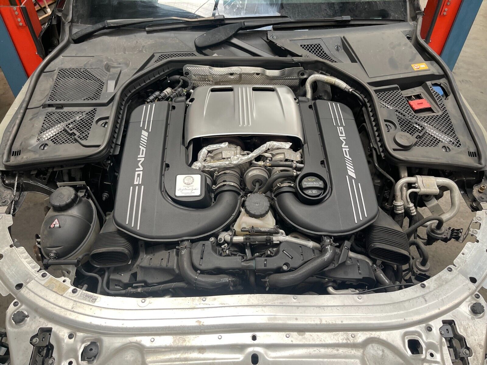 Complete M177 AMG C63s V8 4.0l Biturbo Engine 2019