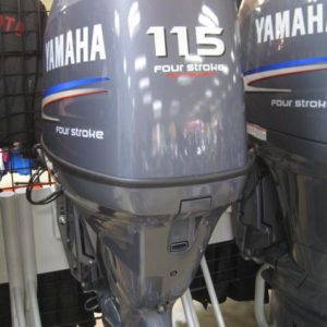 Used Yamaha 115HP 25″ 2020 Model Outboard Engine – 200 Hours