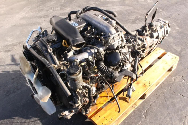 Toyota 1KZ-TE 3.0L Turbo Diesel Engine with Manual Transmission