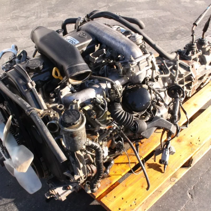 Toyota 1KZ-TE 3.0L Turbo Diesel Engine with Manual Transmission