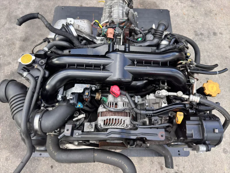 JDM EJ20Y 07-09 Subaru Legacy GT Spec B 2.0L Turbo Engine & 6 Speed Manual Trans