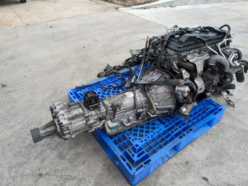 JDM Toyota 1KD-FTV D-4D 3.0L Turbo Diesel Engine with Complete Transmission