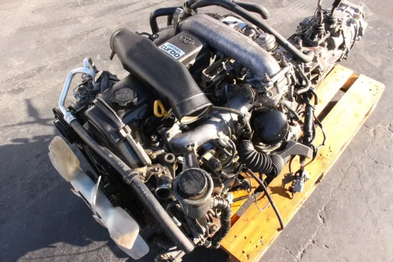 Toyota 1KZ-TE 3.0L Turbo Diesel Engine with Manual Transmission