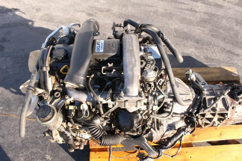 Toyota 1KZ-TE 3.0L Turbo Diesel Engine with Manual Transmission