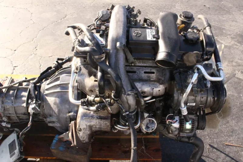 Toyota 1KZ-TE 3.0L Turbo Diesel Engine with Manual Transmission