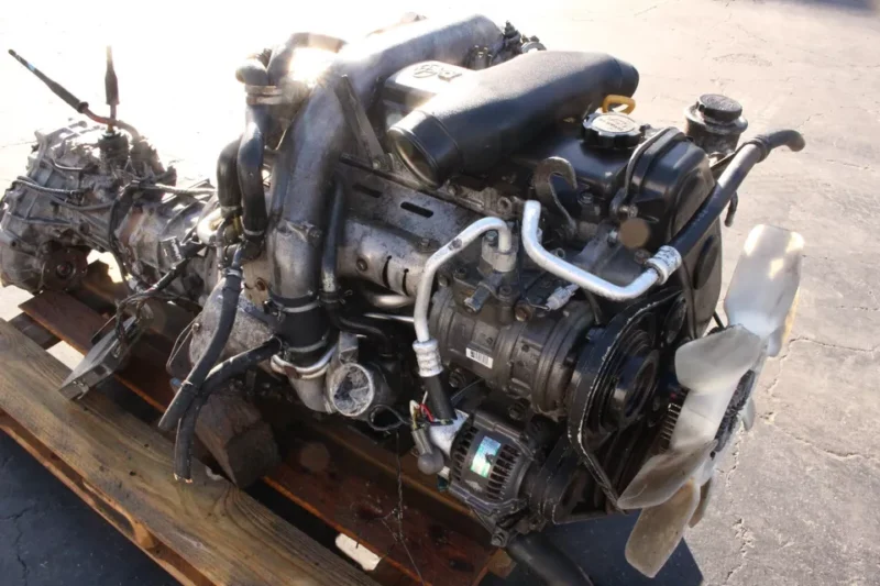 Toyota 1KZ-TE 3.0L Turbo Diesel Engine with Manual Transmission